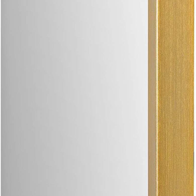 Image 4 Raydon Satin Brass 23 1/2" x 35 1/2" Rectangular Wall Mirror more views