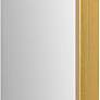 4_Raydon Satin Brass 23 1/2" x 35 1/2" Rectangular Wall Mirror more views