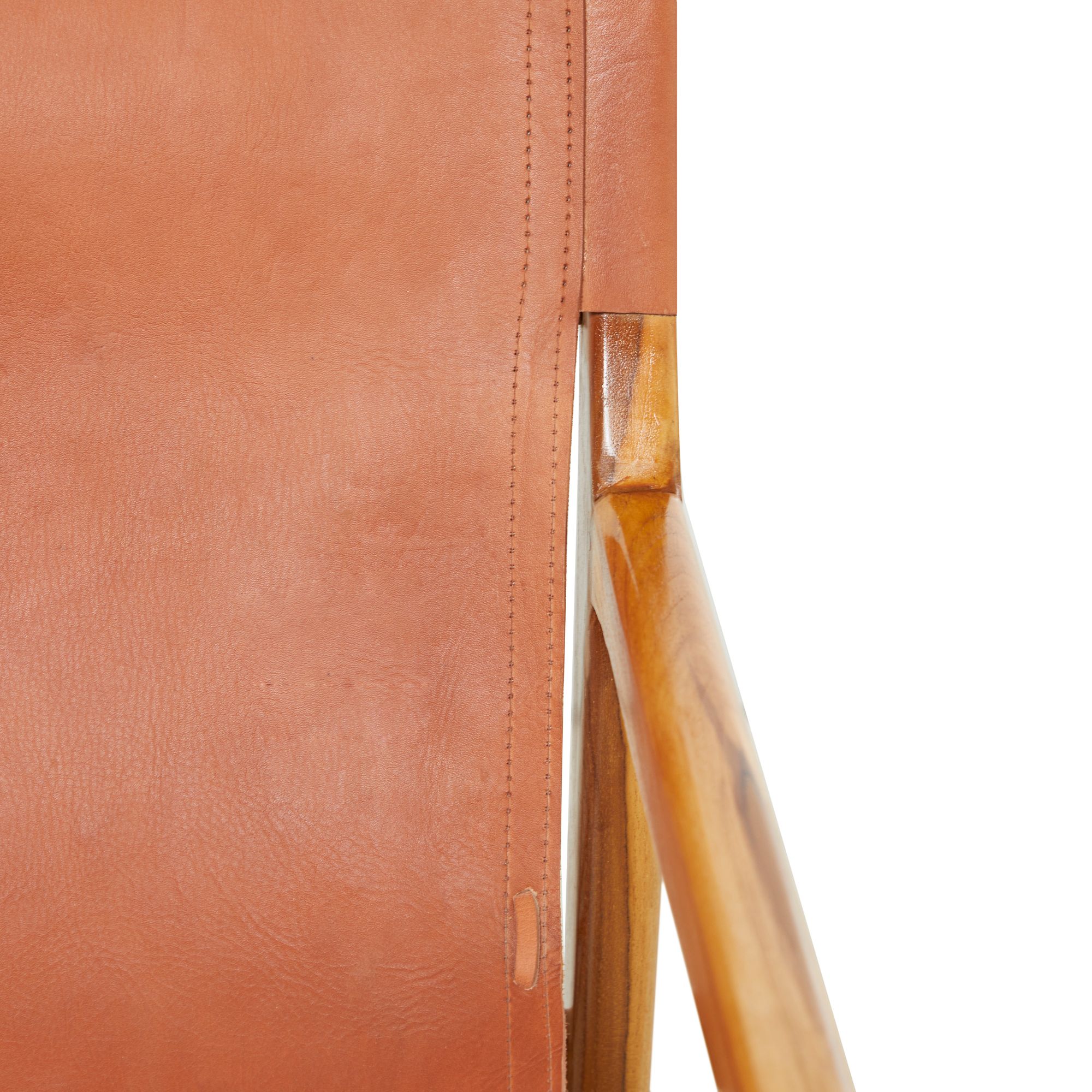 Image 3 Raymore Brown Genuine Leather Accent Chair more views