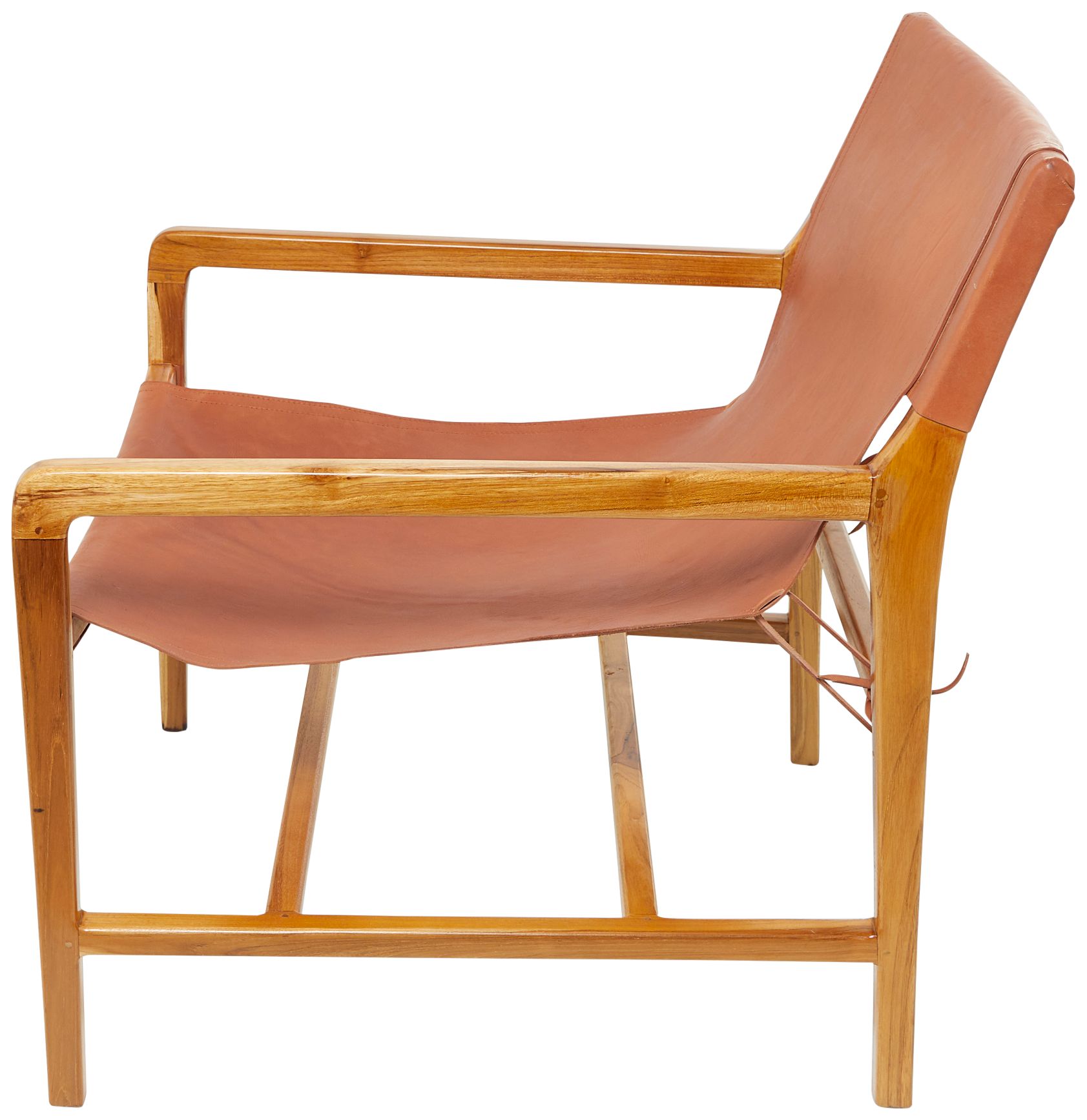 Image 4 Raymore Brown Genuine Leather Accent Chair more views