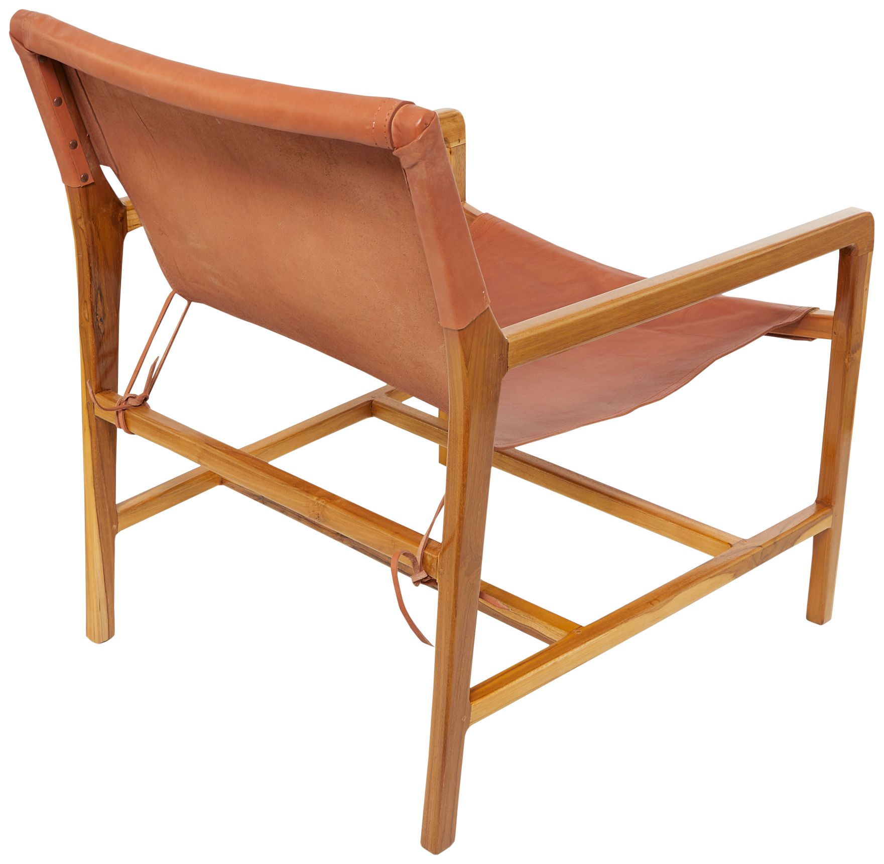 Image 5 Raymore Brown Genuine Leather Accent Chair more views