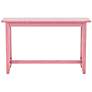 Raynea 64" Wide Pink Counter Height Dining Table w/ USB Port