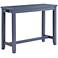 Raynea 64" Wide x 36" High Blue Counter Outlets and USB Table