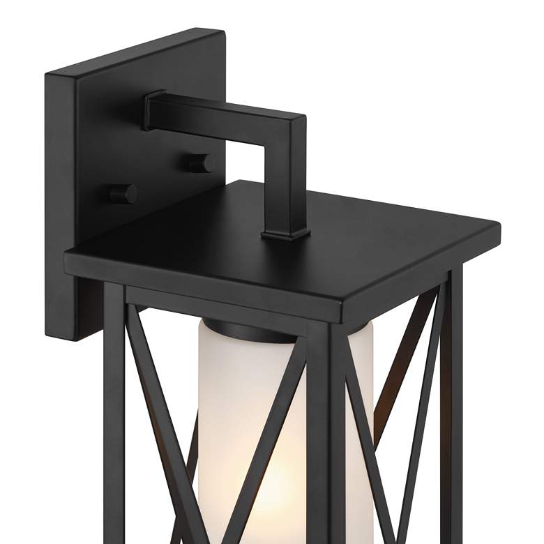 Image 3 Raynor 15" High Black Outdoor Wall Light Set of 2 more views