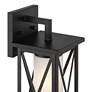 4_Raynor 15" High Black Outdoor Wall Light Set of 2 more views