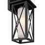 5_Raynor 15" High Black Outdoor Wall Light Set of 2 more views
