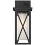 6_Raynor 15" High Black Outdoor Wall Light Set of 2 more views