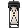 7_Raynor 15" High Black Outdoor Wall Light Set of 2 more views