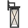 Watch A Video About the Raynor Black Outdoor Wall Light