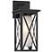 Raynor 15" High Black Outdoor Wall Light