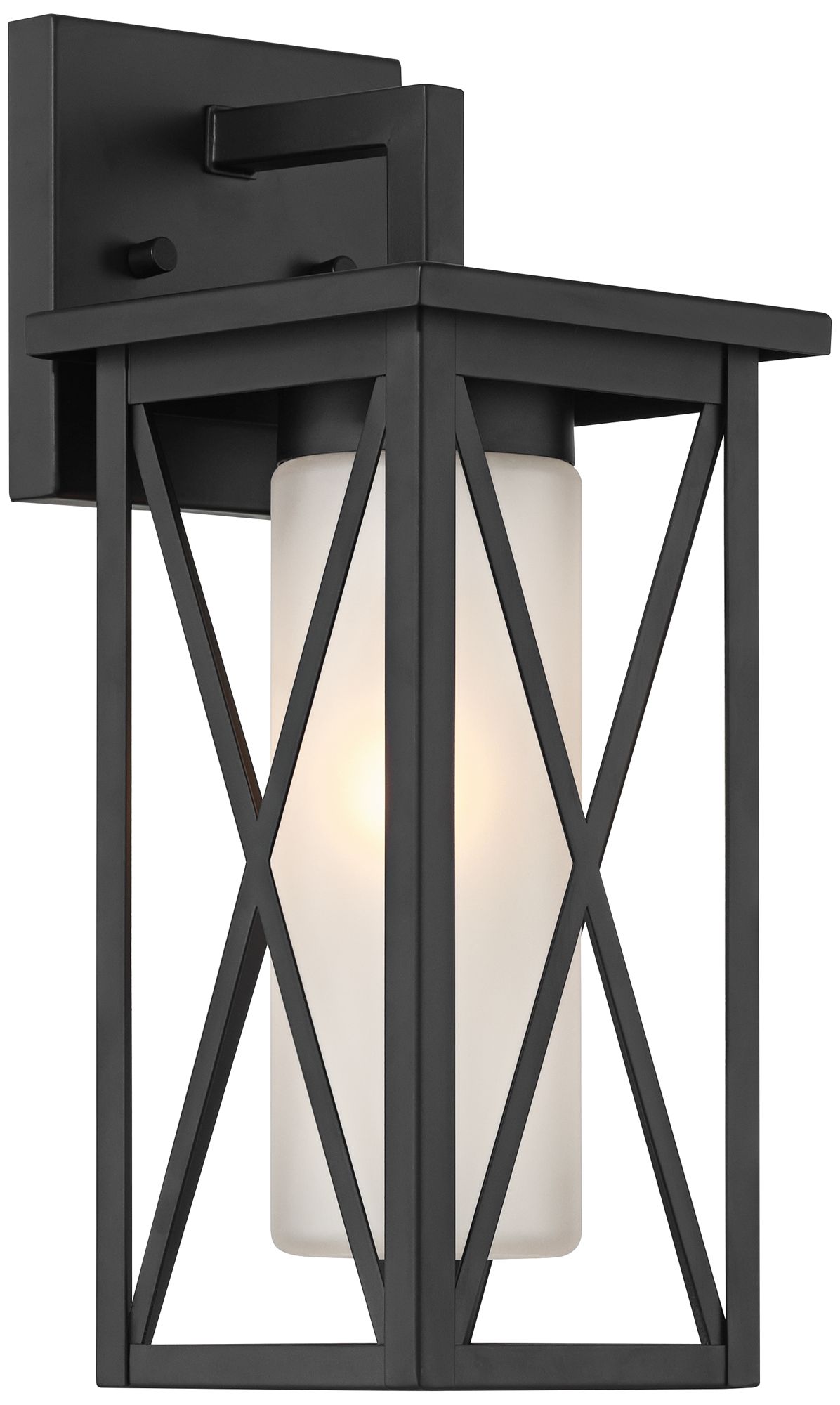 Watch A Video About the Raynor Black Outdoor Wall Light