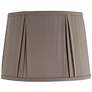 Rayon Khaki Softback Drum Lamp Shade 12x14.5x10.5 (Washer)
