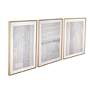 2_Razi 33" x 43" Taupe Framed Canvas Set of 3 more views
