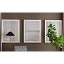 6_Razi 33" x 43" Taupe Framed Canvas Set of 3 more views