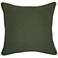 Razia Dark Olive 22" Square Decorative Pillow