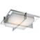 Razor 15 3/4" Wide Stainless Steel LED Ceiling Light
