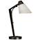 Reach 21.9" High Oil Rubbed Bronze Table Lamp With Natural Anna Shade