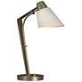 Reach 21.9" High Soft Gold Table Lamp With Flax Shade