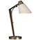 Reach 21.9" High Soft Gold Table Lamp With Flax Shade