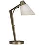 Reach 21.9" High Soft Gold Table Lamp With Natural Anna Shade