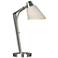 Reach 21.9" High Sterling Table Lamp With Flax Shade
