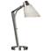 Reach 21.9" High Sterling Table Lamp With Natural Anna Shade