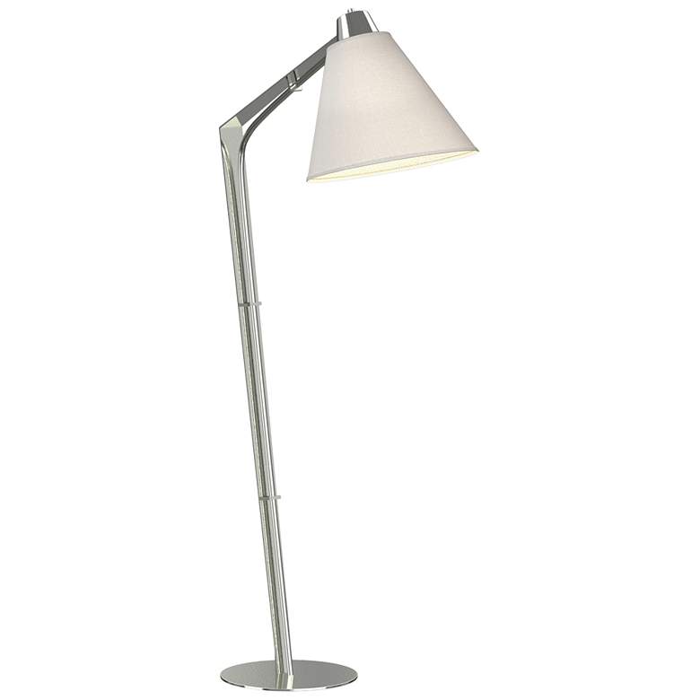 Image 1 Reach 55.2" High Sterling Floor Lamp With Natural Anna Shade