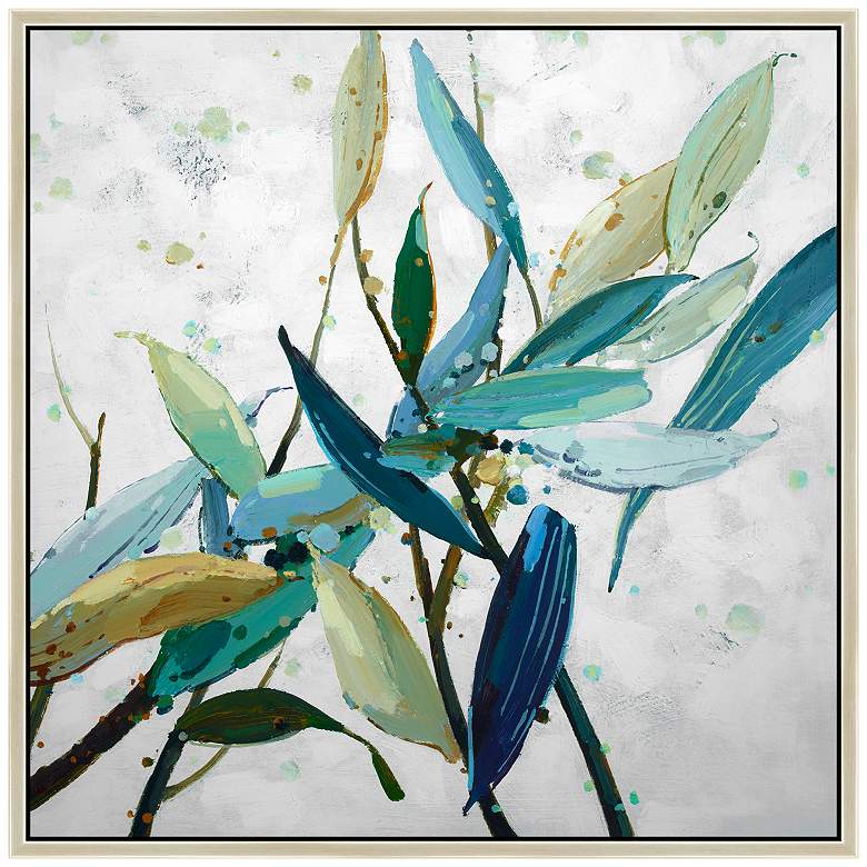 Image 1 Reach to the Sun 36" Square Framed Print Modern Wall Art