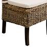 Thumbnail3 of Reagan Woven Banana Leaf Armless Dining Chair more views