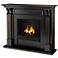 Real Flame Ashley Blackwash Mantel Gel Fireplace