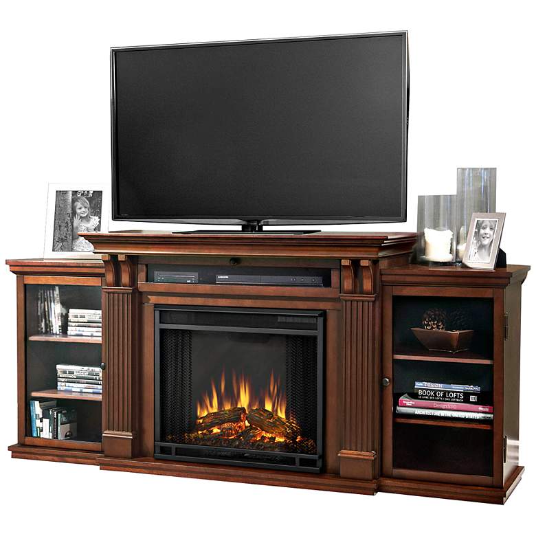 Image 1 Real Flame Calie Entertainment Unit  Electric Fireplace