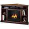 Real Flame Churchill Dark Espresso Corner Gel Fireplace