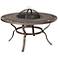 Real Flame Florence Wood-Burning Outdoor Fire Pit Table