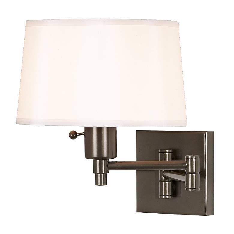 Image 5 Real Simple Bronze Plug-In Swing Arm Wall Lamp more views