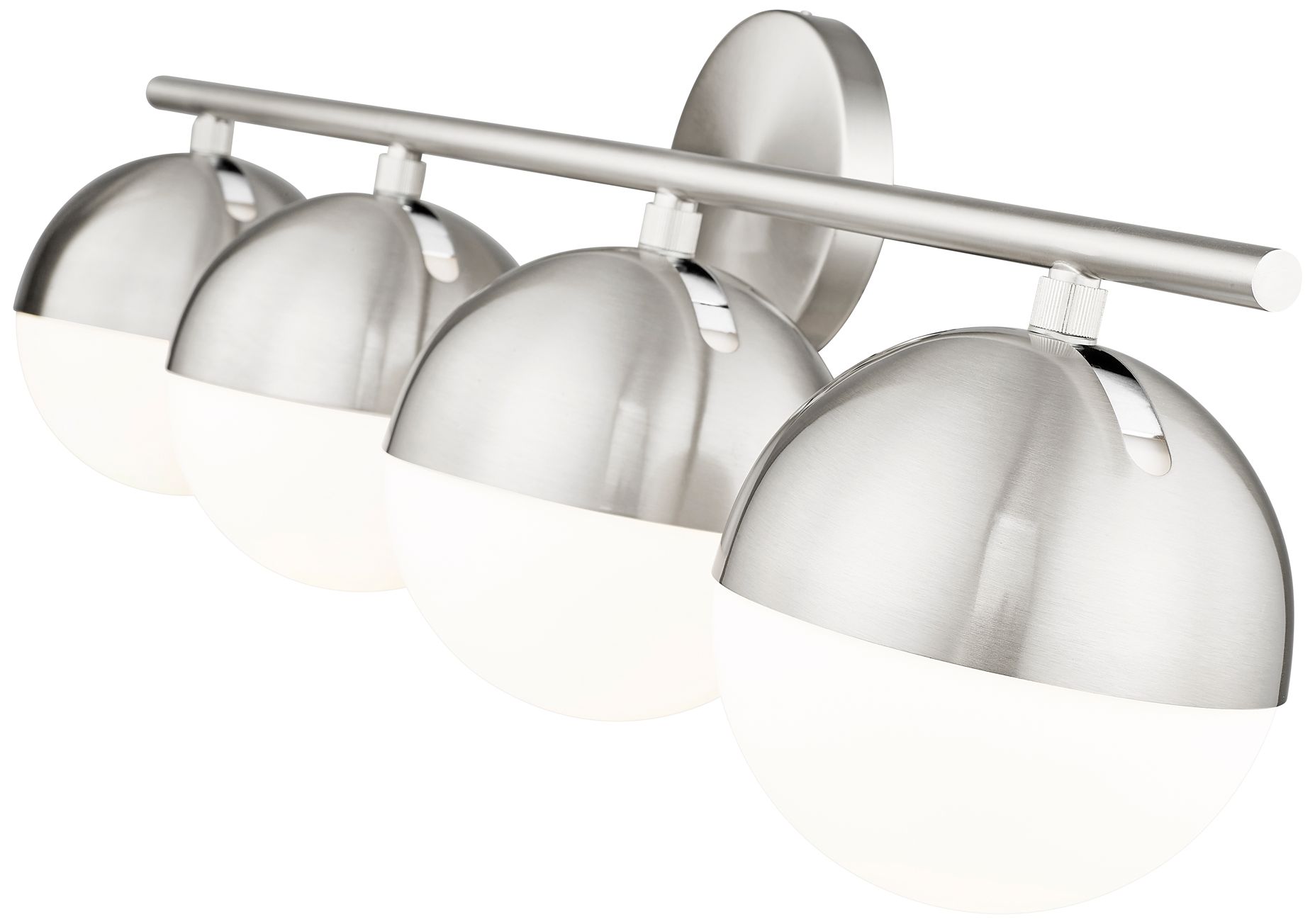 Image 5 Realm Sphere by Z-Lite Brushed Nickel 7.5 inch 4 Light Vanity more views