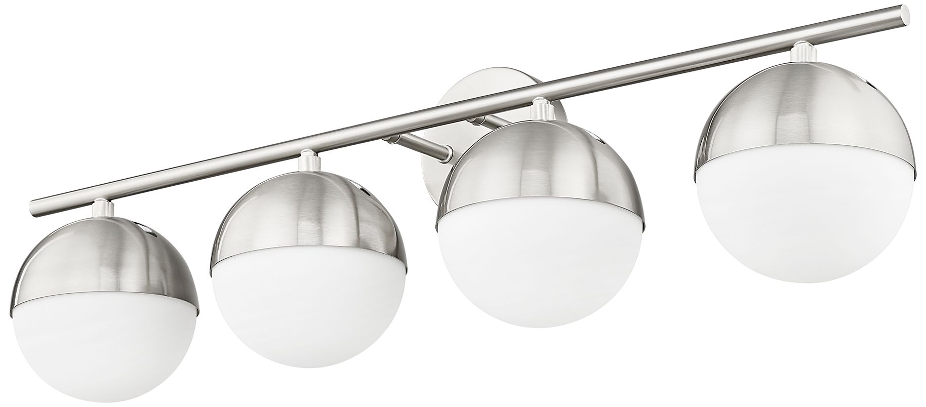 Image 6 Realm Sphere by Z-Lite Brushed Nickel 7.5 inch 4 Light Vanity more views
