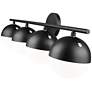 7_Realm Sphere by Z-Lite Matte Black 7.5 inch 4 Light Vanity more views