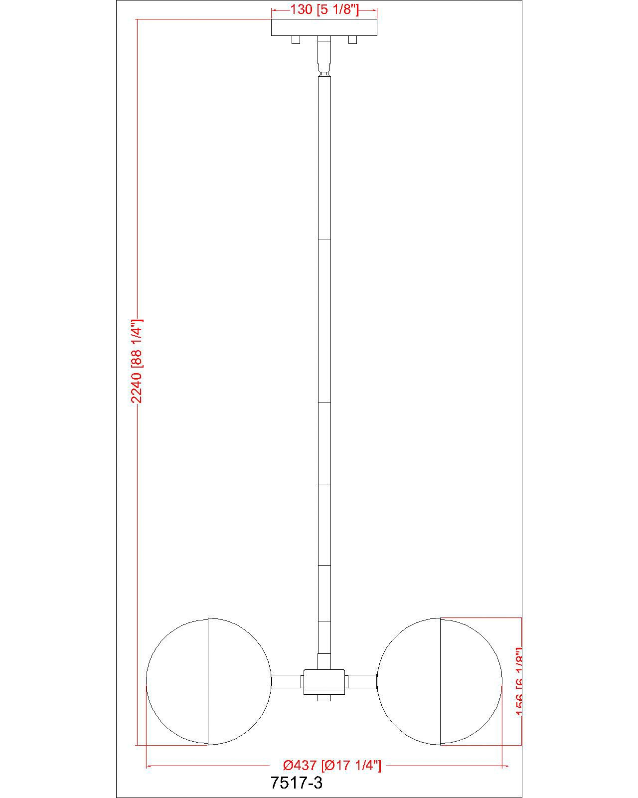 Image 6 Realm Sphere by Z-Lite Modern Gold 17.25 inch 3 Light Chandelier more views