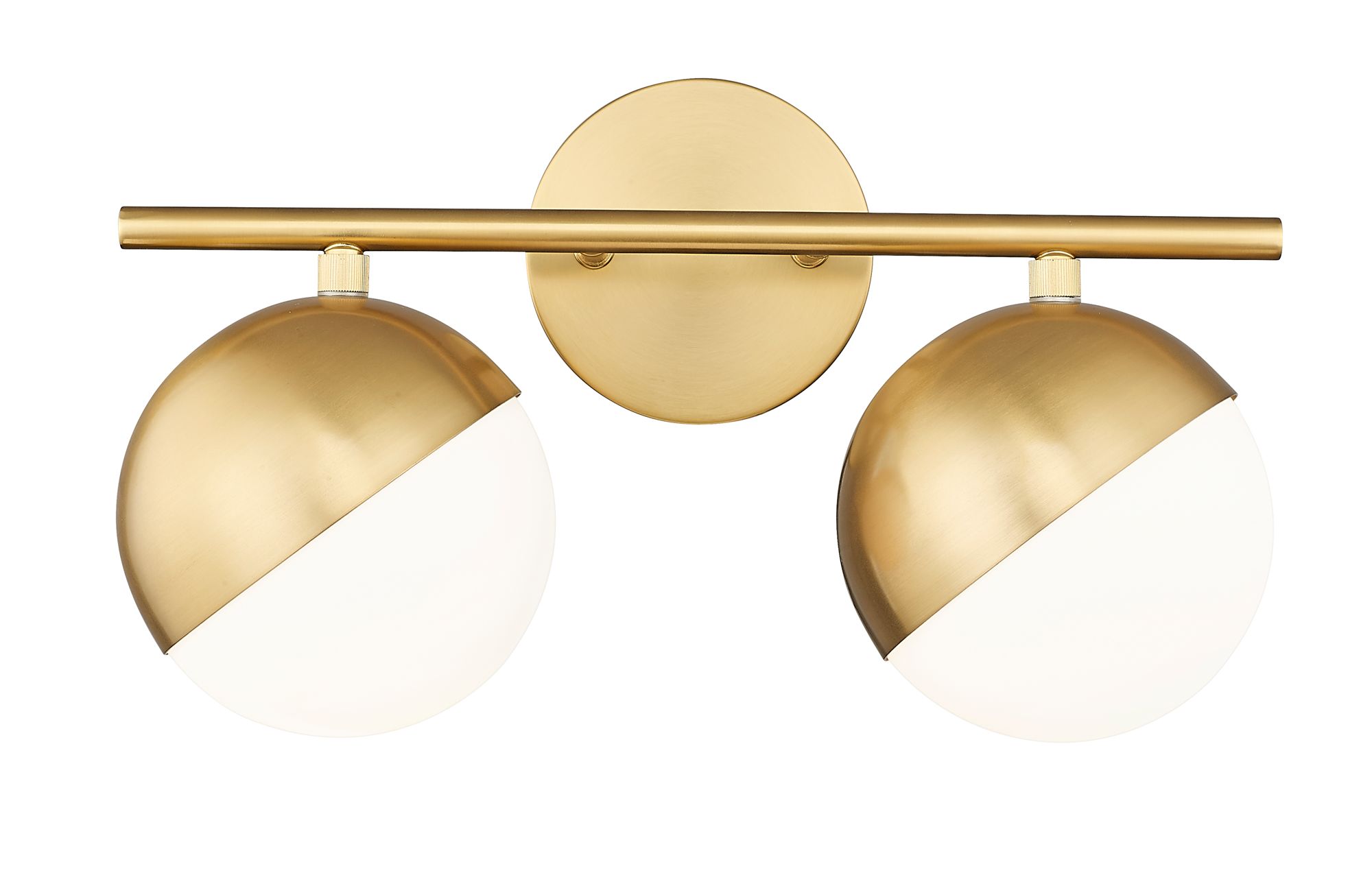 Image 5 Realm Sphere by Z-Lite Modern Gold 7.5 inch 2 Light Vanity more views