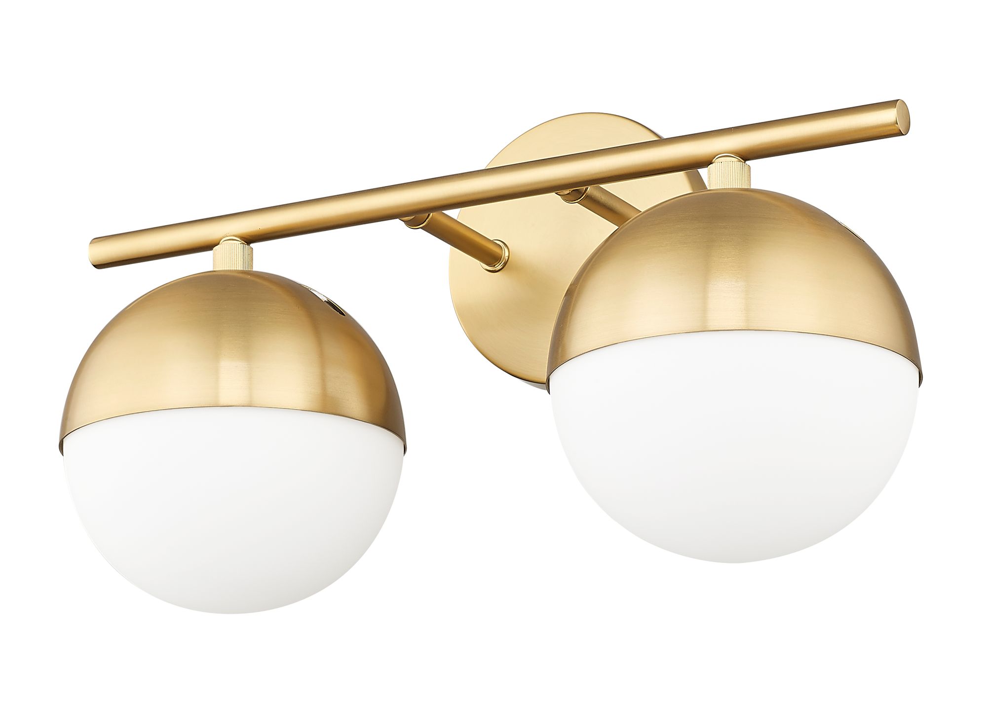 Image 7 Realm Sphere by Z-Lite Modern Gold 7.5 inch 2 Light Vanity more views