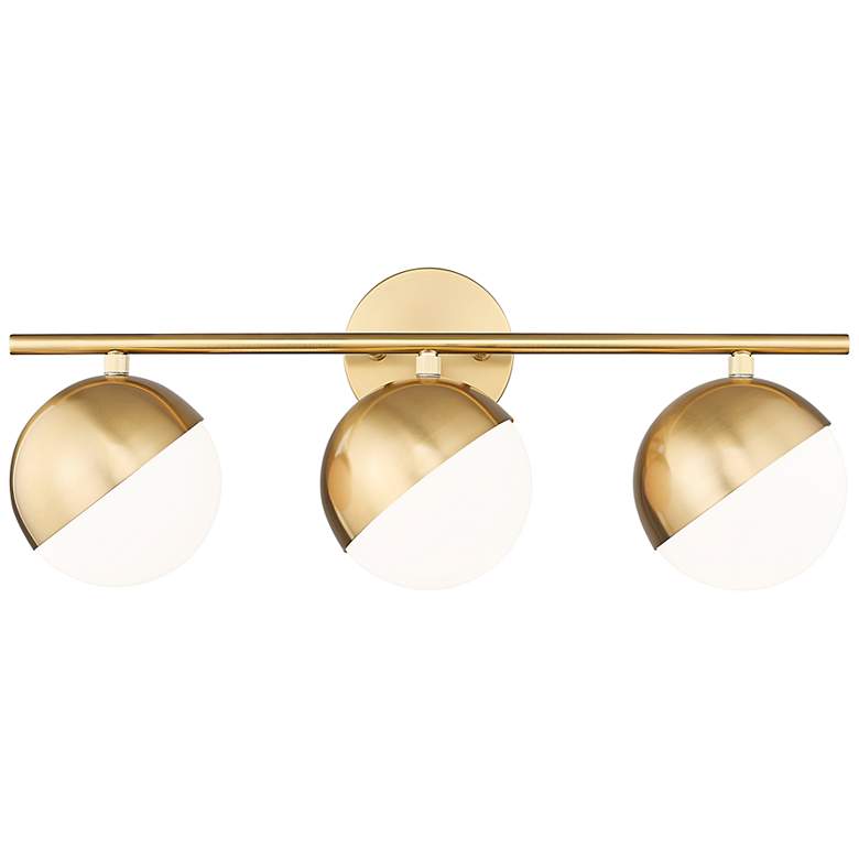 Image 6 Realm Sphere by Z-Lite Modern Gold 7.5 inch 3 Light Vanity more views