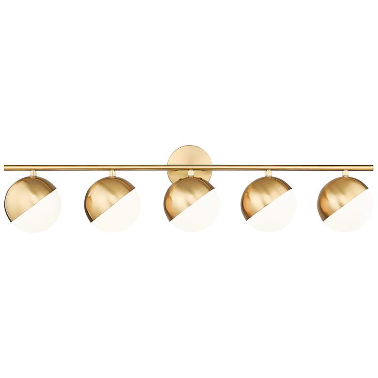 Image 6 Realm Sphere by Z-Lite Modern Gold 7.5 inch 5 Light Vanity more views