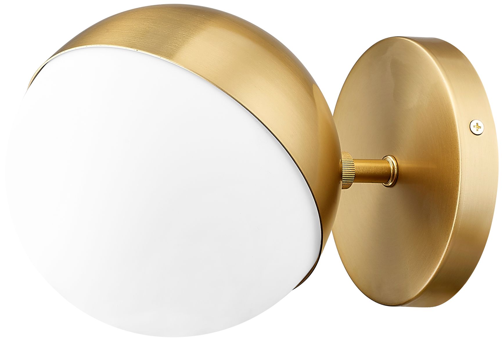 Image 7 Realm Sphere by Z-Lite Modern Gold 8.5 inch 1 Light Wall Sconce more views