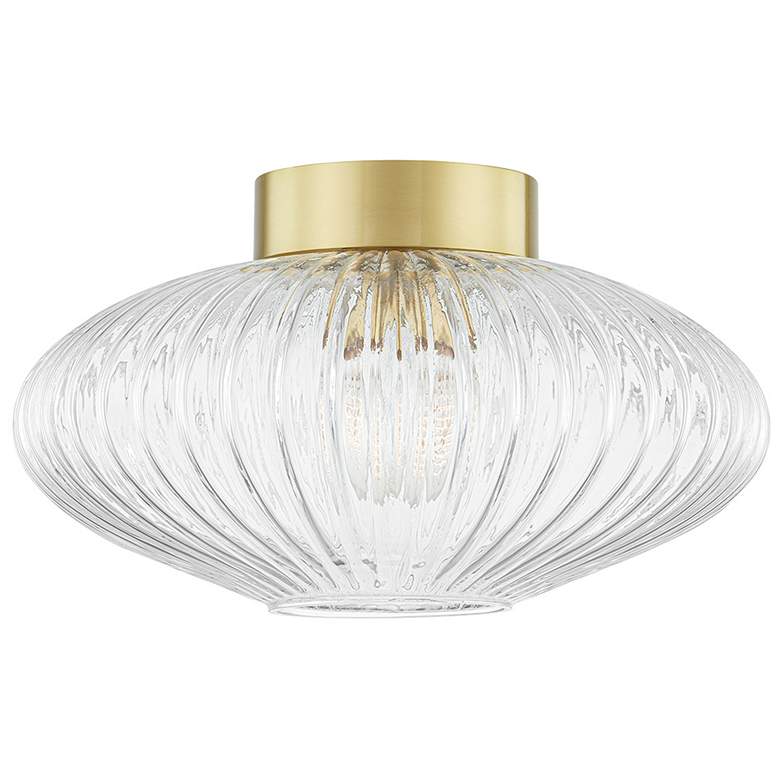 Image 1 Reba 1 Light Flush Mount AB