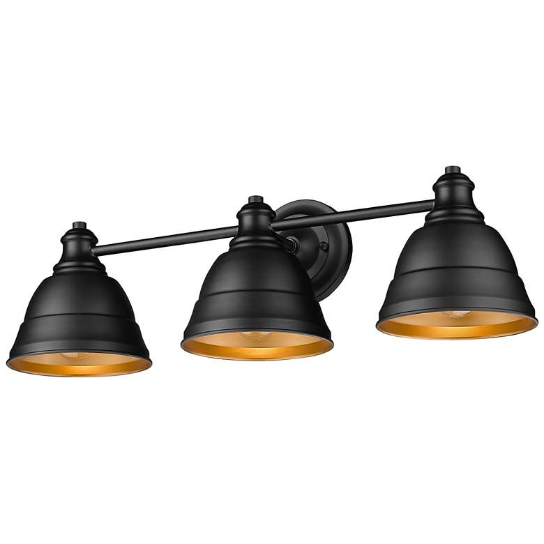 Image 1 Rebel 24 1/4" Wide Matte Black Bath Fixture