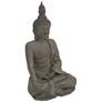 Rebirthed 42" High Gray Meditating Buddha Statue