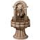 Reconstituted Granite Lion 49" High Wall Basin Fountain