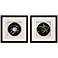 Records 25" Square 2-Piece Shadow Box Framed Wall Art Set