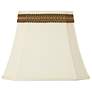 Rectangle Shade with Florentine Trim 10x16x13 (Spider)