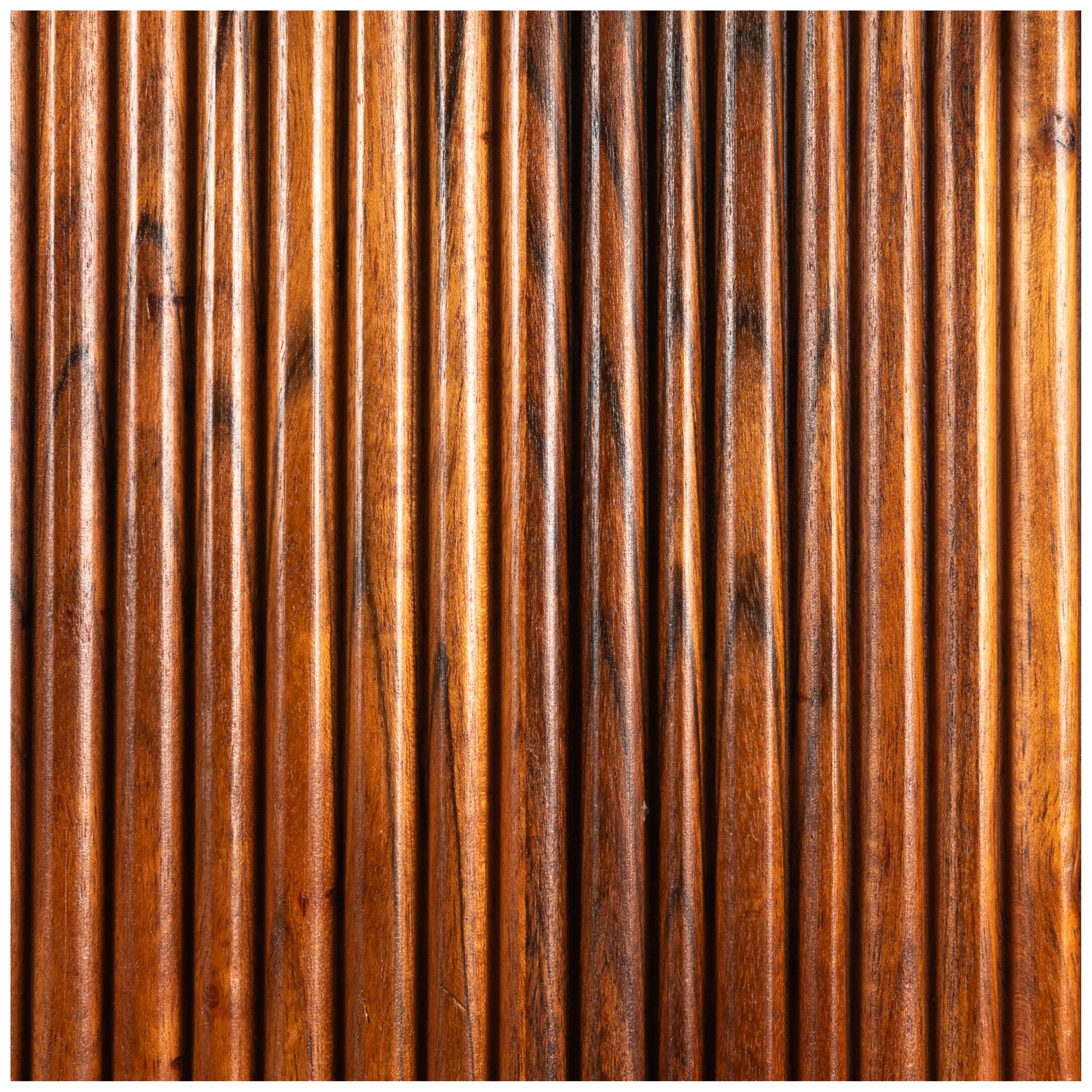 Image 6 Rectangular Acacia Wood and Crushed Velvet Bench more views